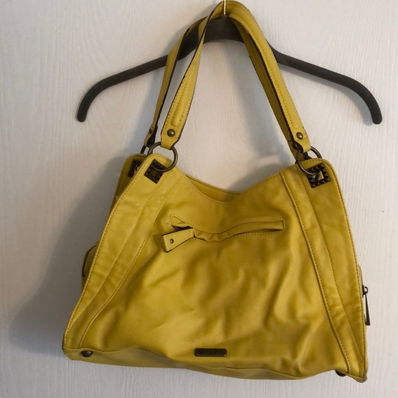 Jessica Simpson Bags Jessica Simpson Yellow Purse With Leopard